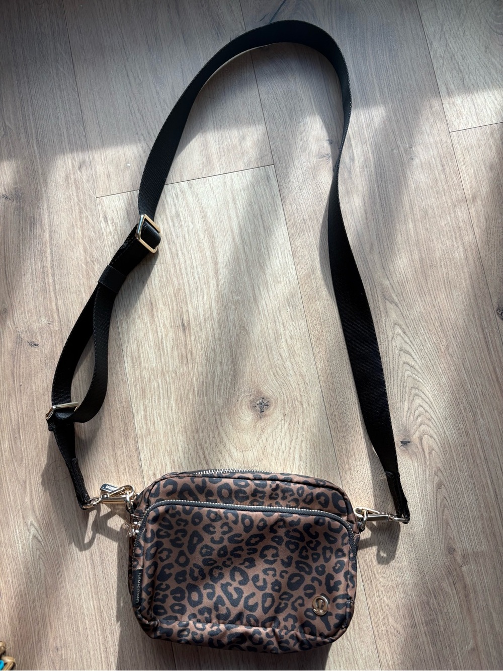 Lululemon Leopard Print Crossbody